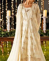 Salitex Off-white Lawn Suit- Pakistani Designer Lawn Suits