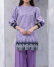 Salitex Purple Lawn Kurti- Pakistani Designer Lawn Suits