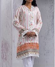 Salitex White Lawn Kurti- Pakistani Lawn Dress