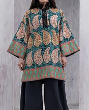 Salitex Multicolor Lawn Kurti- Pakistani Lawn Dress