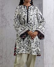 Salitex Off-white Lawn Kurti- Pakistani Designer Lawn Suits
