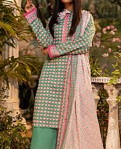 Salitex Mint Green Lawn Suit- Pakistani Designer Lawn Suits