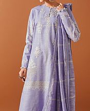 Lilac Slub Suit (2 Pcs)
