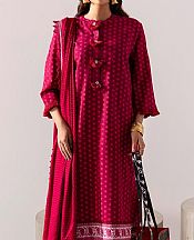 Sana Safinaz Crimson Slub Suit