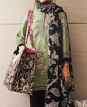 Pastel Green Slub Suit (2 Pcs)