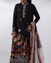 Sana Safinaz Black Lawn Suit- Pakistani Lawn Dress