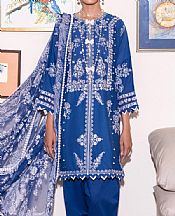 Royal Blue Lawn Suit- Pakistani Lawn Dress