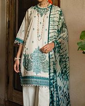 White Lawn Suit- Pakistani Designer Lawn Dress