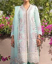 Sana Safinaz Sky Blue Lawn Suit- Pakistani Designer Lawn Suits