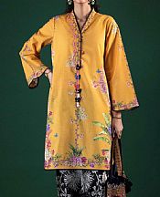 Sana Safinaz Mustard Lawn Suit (2 pcs)- Pakistani Designer Lawn Suits