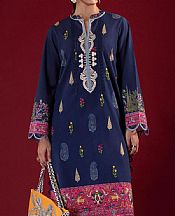 Sana Safinaz Navy Lawn Suit (2 pcs)- Pakistani Designer Lawn Suits