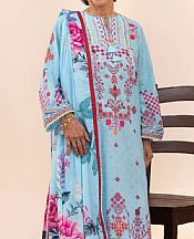 Turquoise Lawn Suit