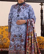Cadet Blue Lawn Suit
