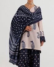 Ivory/Blue Lawn Suit