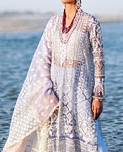 Lavender Net Suit- Pakistani Chiffon Dress