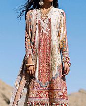 Sana Safinaz Ivory Lawn Suit- Pakistani Lawn Dress