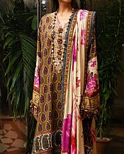 Sana Safinaz Brown Linen Suit