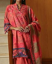 Sana Safinaz Pastel Pink Linen Suit- Pakistani Winter Dress