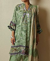 Pastel Green Linen Suit