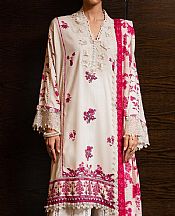 Sana Safinaz Off-white Linen Suit- Pakistani Winter Dress