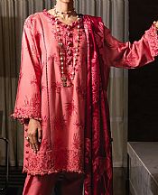 Carrot Pink Slub Suit