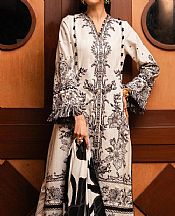 White/Black Slub Suit