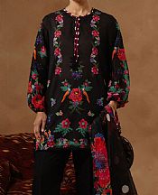 Sana Safinaz Black Lawn Suit- Pakistani Lawn Dress