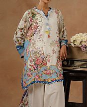 Sana Safinaz White Lawn Suit- Pakistani Designer Lawn Suits