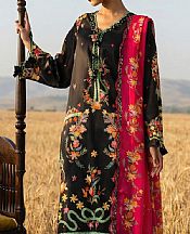 Sana Safinaz Black Lawn Suit- Pakistani Lawn Dress