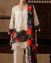 Sana Safinaz White Lawn Suit- Pakistani Lawn Dress
