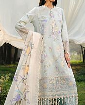 Sana Safinaz Baby Blue Lawn Suit- Pakistani Lawn Dress
