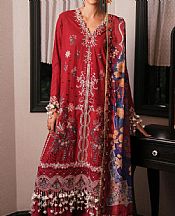 Sana Safinaz Scarlet Lawn Suit- Pakistani Lawn Dress