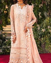 Sana Safinaz Peach Lawn Suit- Pakistani Lawn Dress