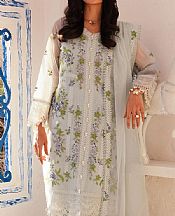 Sana Safinaz Sky Blue Woven Net Suit- Pakistani Designer Lawn Suits