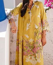 Sana Safinaz Mustard Lawn Suit- Pakistani Lawn Dress