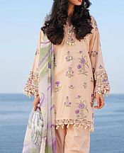 Sana Safinaz Almond Pink Lawn Suit- Pakistani Designer Lawn Suits