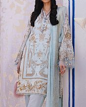 Sana Safinaz Baby Blue Lawn Suit- Pakistani Lawn Dress