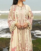 Ivory Slub Suit- Pakistani Winter Dress