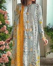 Baby Blue Slub Suit- Pakistani Winter Dress