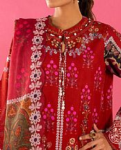 Maroon Lawn Suit
