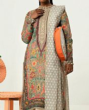 Sana Safinaz Quicksand Lawn Suit (2 pcs)- Pakistani Designer Lawn Suits
