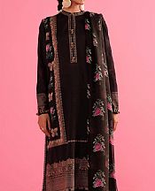 Sana Safinaz Black Lawn Suit- Pakistani Lawn Dress