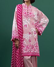 Sana Safinaz Faded Pink Lawn Suit- Pakistani Lawn Dress