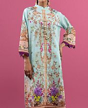 Sana Safinaz Light Blue Lawn Suit (2 pcs)- Pakistani Designer Lawn Suits