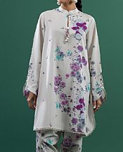 Sana Safinaz Light Grey Lawn Suit (2 pcs)- Pakistani Lawn Dress