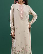 Sana Safinaz Ivory Lawn Suit (2 pcs)- Pakistani Lawn Dress