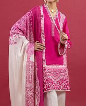 Sana Safinaz Magenta Lawn Suit (2 pcs)- Pakistani Lawn Dress