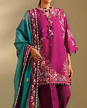 Sana Safinaz Raspberry Lawn Suit- Pakistani Designer Lawn Suits