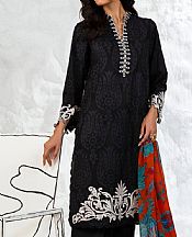 Sana Safinaz Black Lawn Suit- Pakistani Lawn Dress