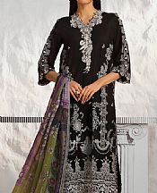 Sana Safinaz Black Lawn Suit- Pakistani Designer Lawn Suits